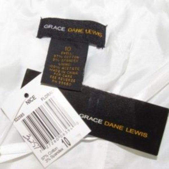 Grace Dane Lewis Turquoise Floral Bodycon Dress 10 - Picture 5 of 5